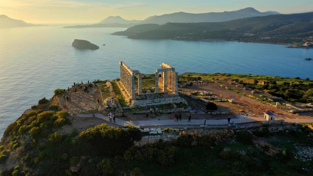 Villa Apex With Seaview Lagonisi Exterior photo